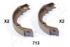 ASHIKA 55-07-713 Brake Shoe Set, parking brake